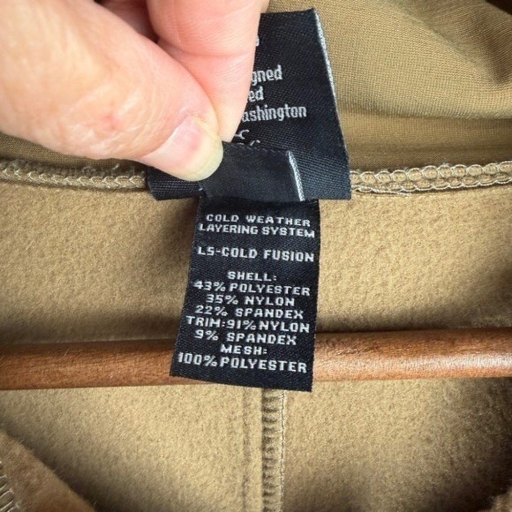 BEYOND – L5 PCU Cold Fusion Softshell Jacket Coyote Brown Tactical Hooded Mens L - Picture 8 of 13